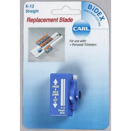 Carl K-13 Replacement Straight Blade - 1 Pack
