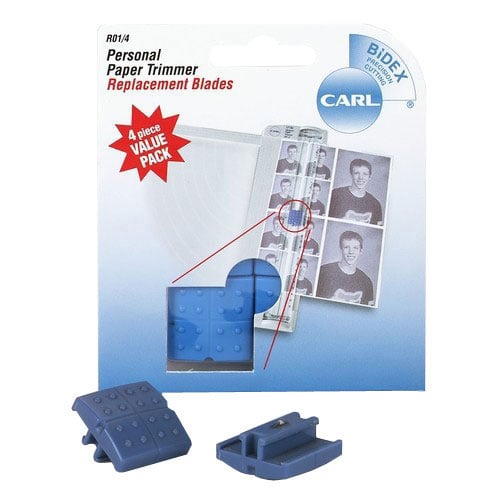 Carl Replacement Straight Blade - 4 Pack