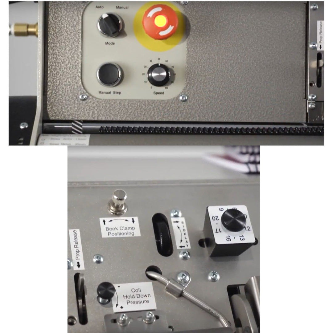 James Burn CB30QS Automatic Coil Inserter and Accessories