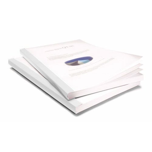 Coverbind White Eco Matte Frost Linen Thermal Covers