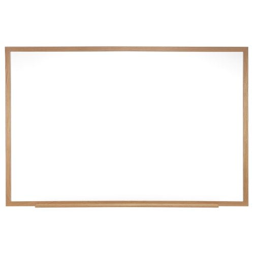 Ghent 24" x 36" Magnetic Porcelain Whiteboard with Wood Frame