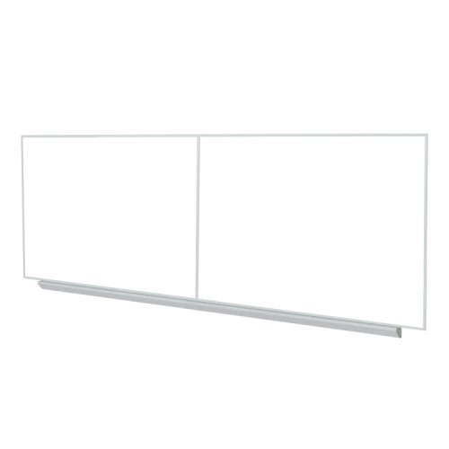 Centurion 4' x 16' Premium Magnetic Porcelain Aluminum Frame Whiteboard