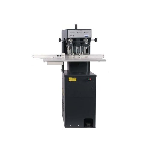 Challenge EH-3 Hydraulic Three Spindle Paper Drill with Automatic Trip Side Guide
