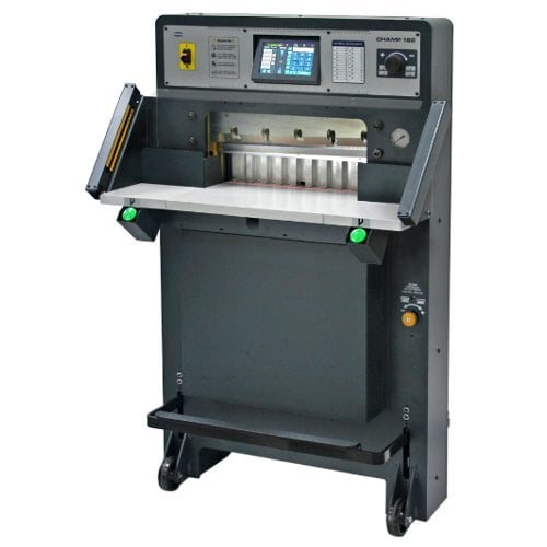 Challenge CHAMP 185 18.5" Hydraulic Paper Cutter with Manual Tilt Shield & Accessories