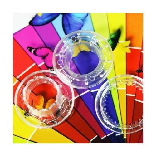 #1  5/16" (8mm) Clear Plastic Grommets - 500 Sets