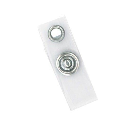 Clear Vinyl Strap with 3 Metal and 1 Brass Part - 100pk