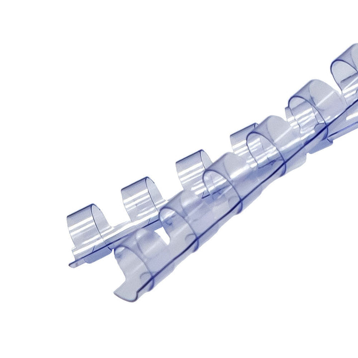 1/2" Clear Plastic Binding Combs - 100pk