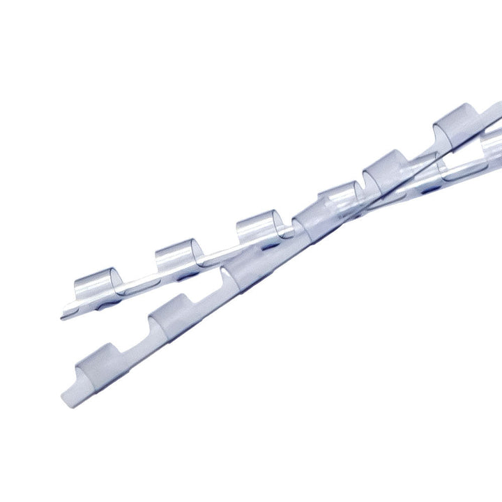1/4" Clear Plastic Binding Combs - 100pk