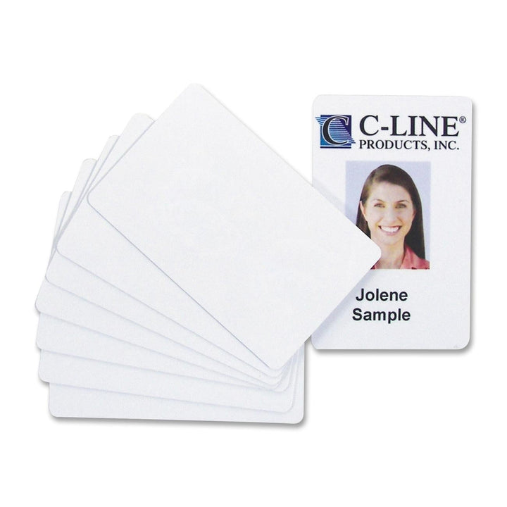 C-Line Graphics Quality Video Grade PVC Card 100pk - CLI-89007