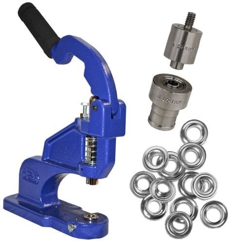 ClipsShop CSTEP-2 Grommet Press Kits with #2 Self-Piercing Die and 500 Grommets