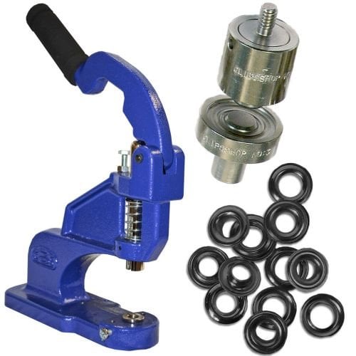 ClipsShop CSTEP-2 Grommet Press Kits with #3 Self-Piercing Die and 500 Grommets