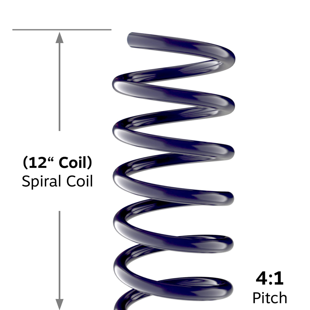 40mm Navy 4:1 Pitch Spiral Binding Coil - 100pk