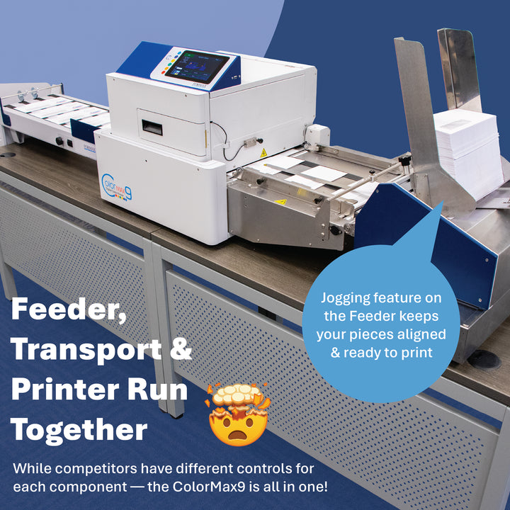 Formax ColorMax9C Digital Printer + Conveyor