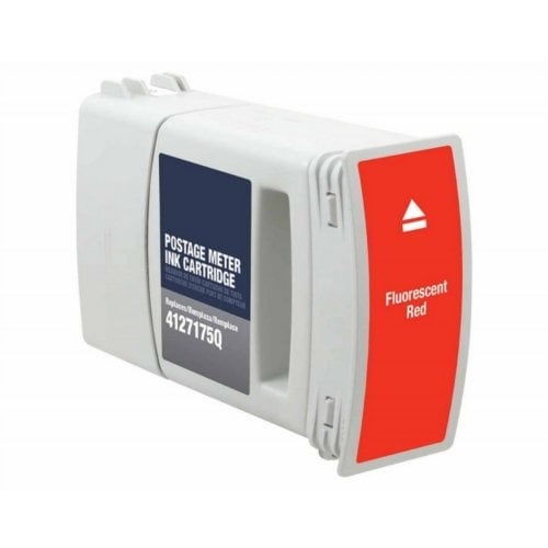 Red Ink Cartridge (4127175Q) for Neopost IJ90 Postage Meter - 1pk