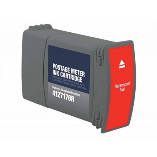 Red Ink Cartridge (4127176R) for Neopost IJ110 Postage Meter - 1pk