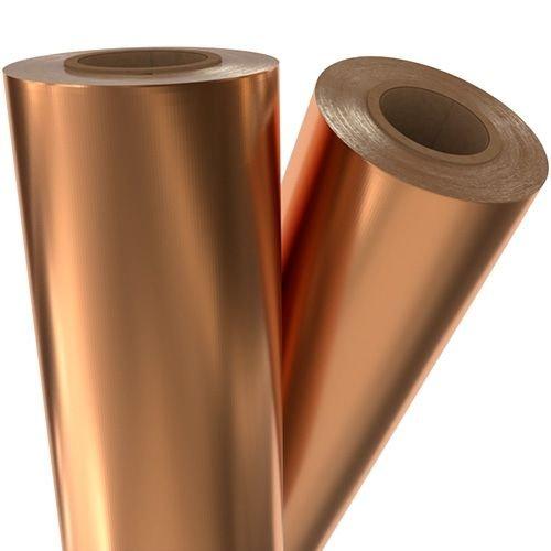 Satin Copper 12" x 500' Laminating / Toner Fusing Foil