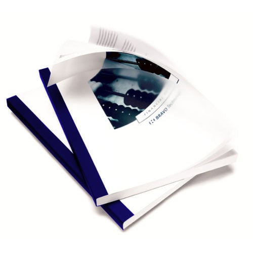 Coverbind 1" Navy Classic Antique Thermal Covers 40pk - 675834