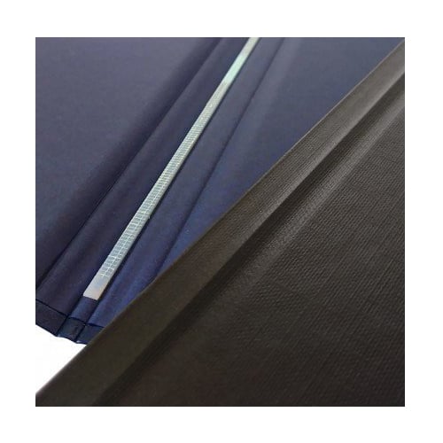 Coverbind 1/4" Black Ambassador with Window Hard Covers 11pk - 675881