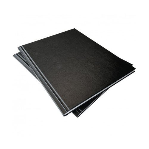 Coverbind 1-1/2" Black Standard Ambassador Hard Covers - 4pk