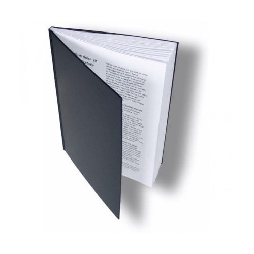 Coverbind 3/4" Black Standard Ambassador Hard Covers 5pk - 675804