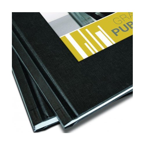 Coverbind 3/8" Black Ambassador On Demand Hard Covers 9pk - 675872