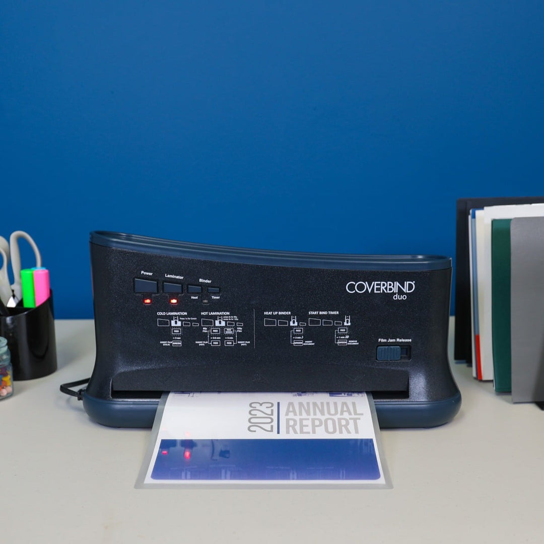 Refurbished Coverbind Duo Thermal Binder and Pouch Laminator