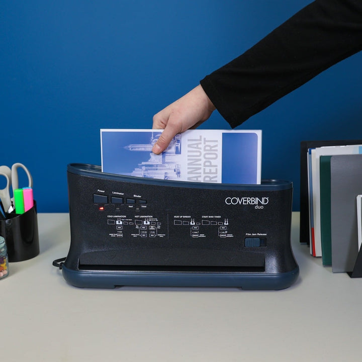 Refurbished Coverbind Duo Thermal Binder and Pouch Laminator