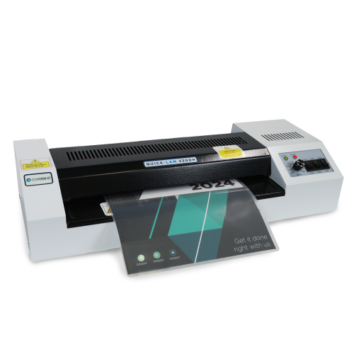 Coverbind Quick-Lam DH330 13" Dual Heat Pouch Laminator
