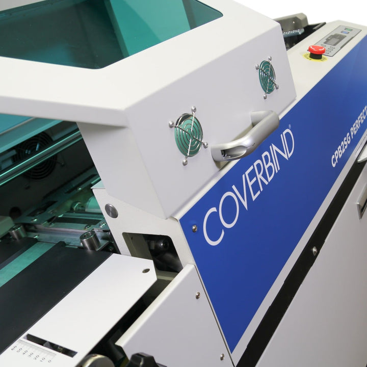Refurbished Coverbind CPB2SG Perfect Binding Machine with Side Gluer
