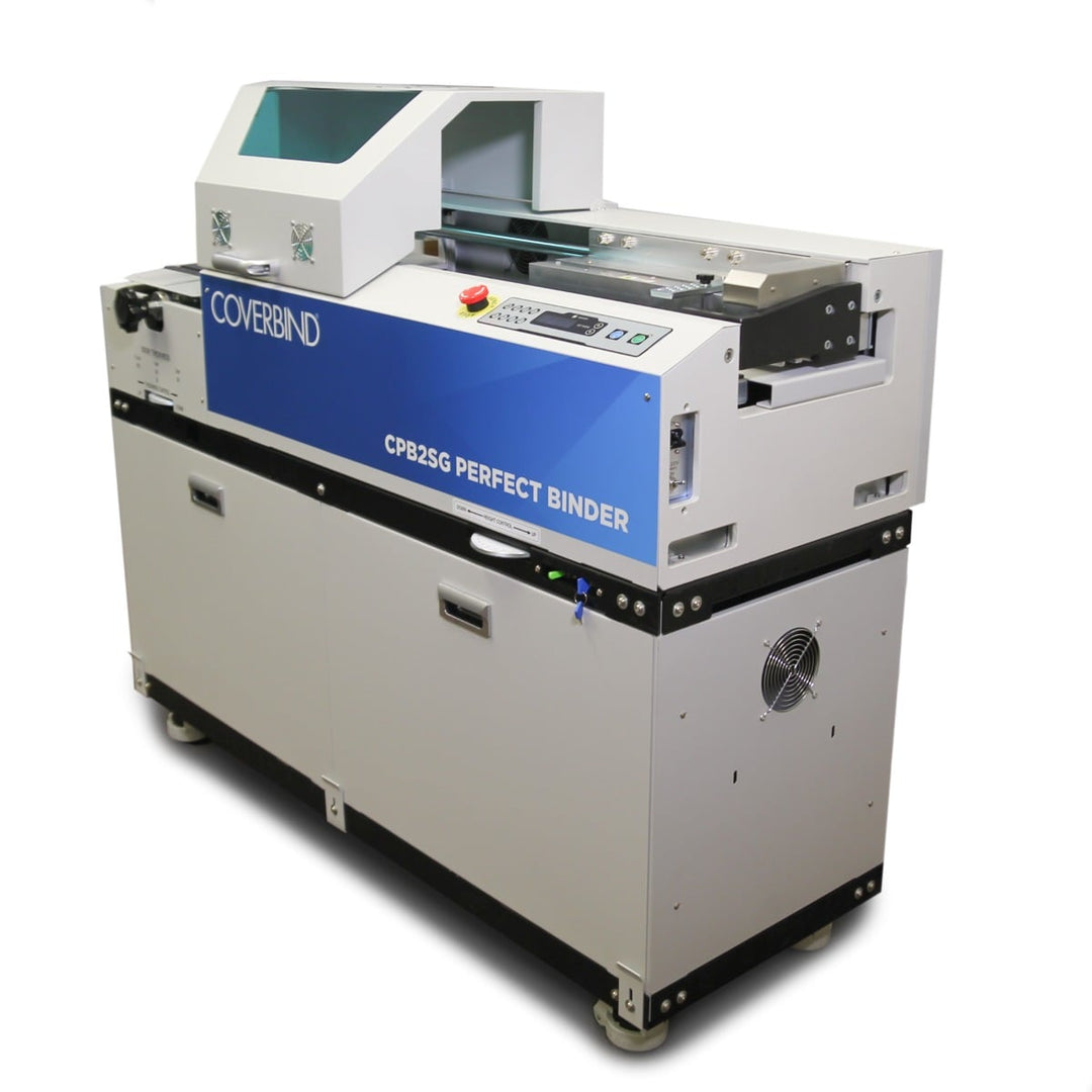 Refurbished Coverbind CPB2SG Perfect Binding Machine with Side Gluer
