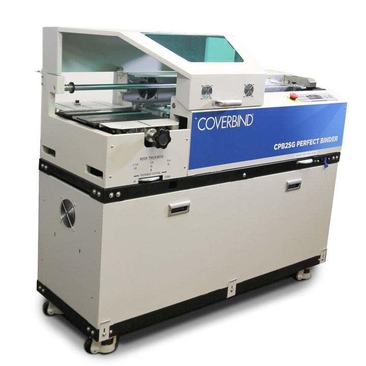 Coverbind CPB2SG Perfect Binding Machine with Side Gluer