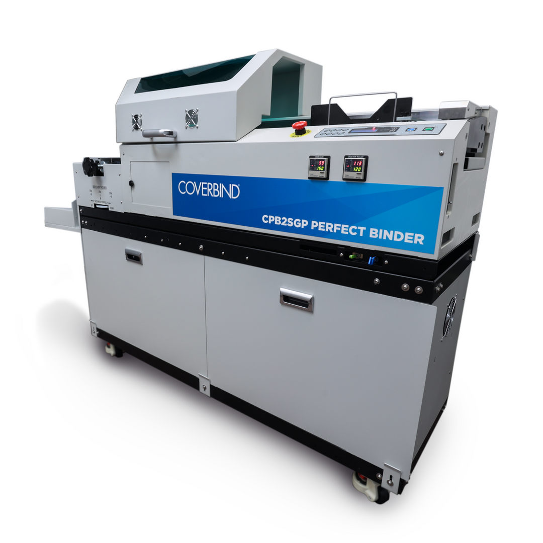 Coverbind CPB2SGP Open Tank PUR Perfect Binder with Side Gluing