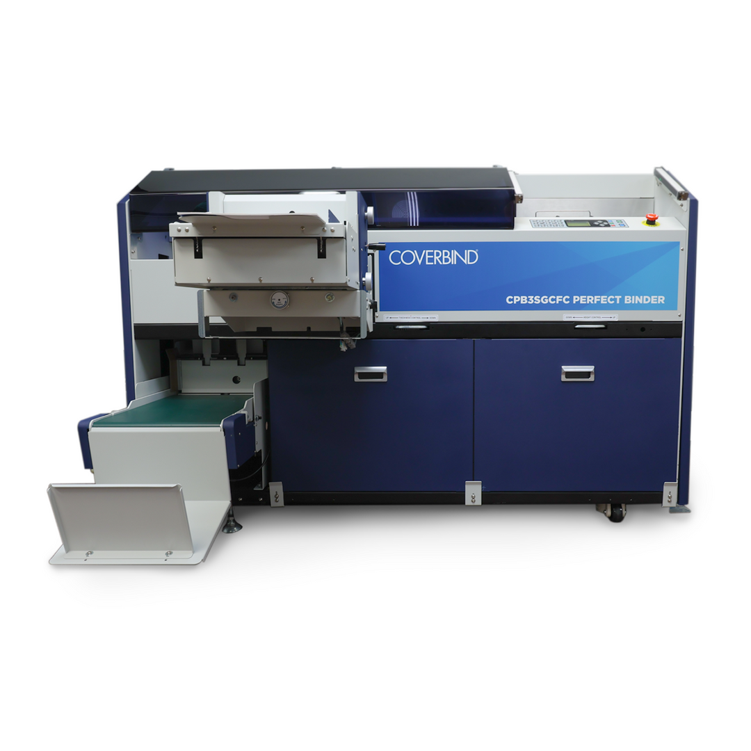 Coverbind CPB2SGP Open Tank PUR Perfect Binder with Side Gluing