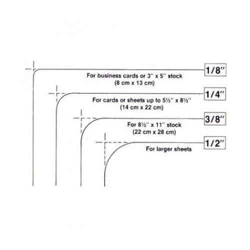 Lassco Wizer Cornerounder CR-50 Manual Corner Cutter (Die Sold Separately)
