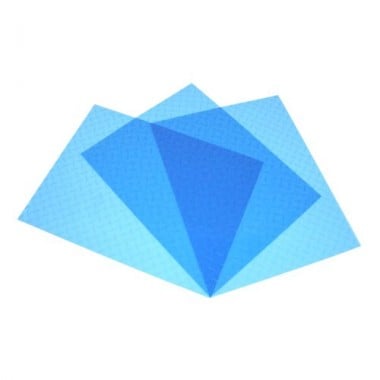 8.5" x 11" Crystal Embossed Binding Covers - 50pk (Letter Size)