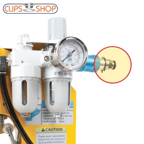 ClipsShop CSTIDY-51 Pneumatic Grommet Press and Accessories