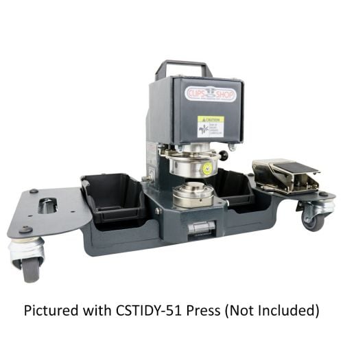 ClipsShop CSTIDY-41 Portable Pneumatic Grommet Press and Accessories