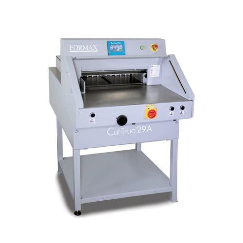 Formax Cut-True 29A 20.5" Electric Programmable Guillotine Cutter and Accessories