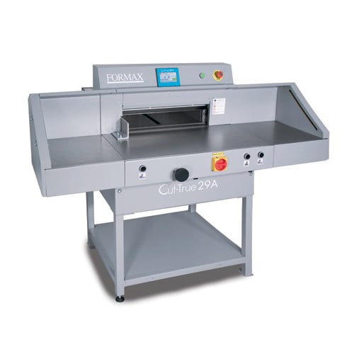 Formax Cut-True 29A 20.5" Electric Programmable Guillotine Cutter and Accessories
