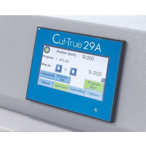 Formax Cut-True 29A 20.5" Electric Programmable Guillotine Cutter and Accessories