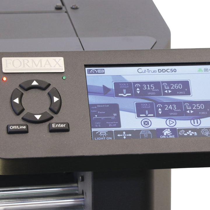 Formax Cut-True DDC50 Automatic High-Speed Digital Die Cutter and Accessories