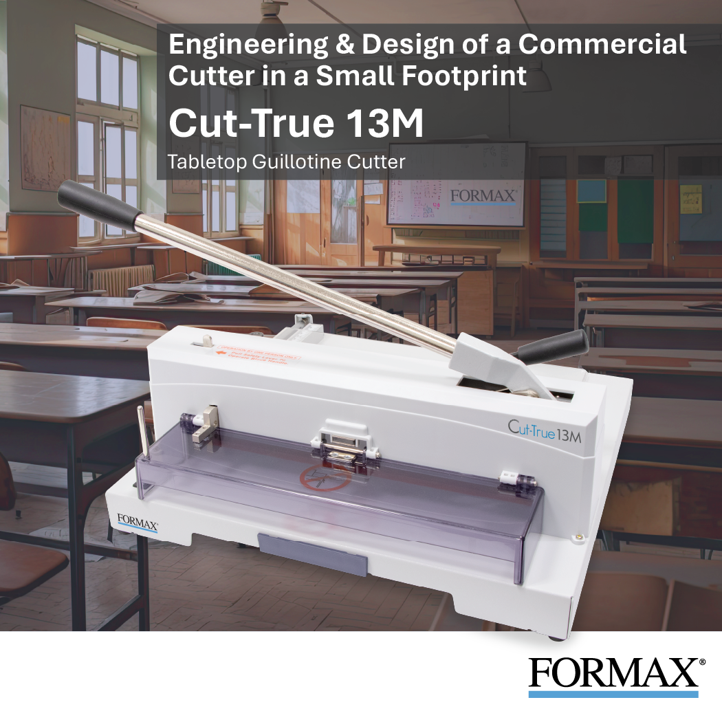Formax Cut-True 13M 14.5" Tabletop Manual Paper Cutter