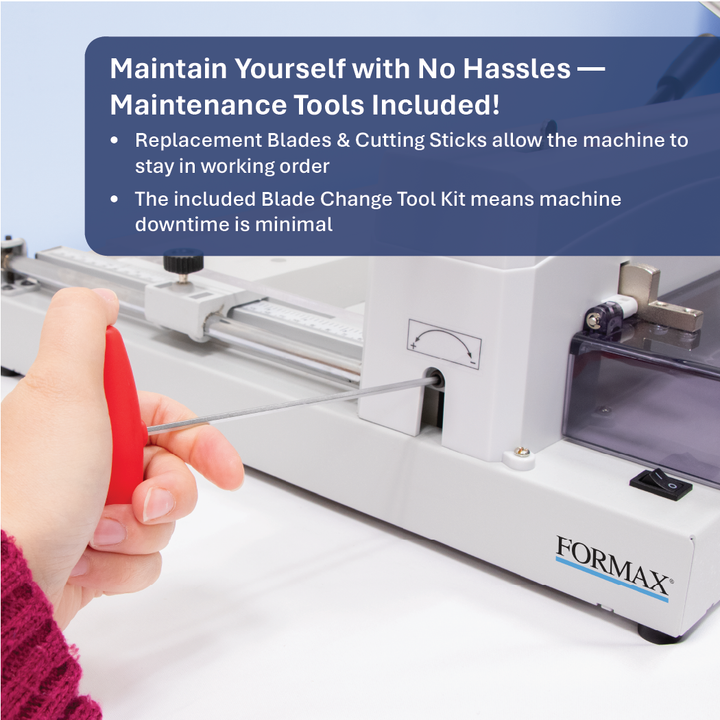 Formax Cut-True 13M 14.5" Tabletop Manual Paper Cutter