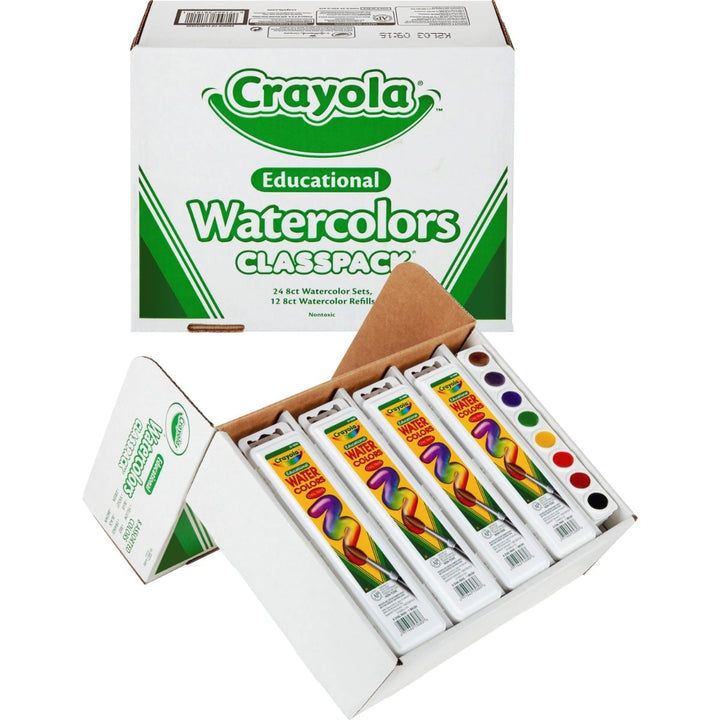 Crayola Educational Watercolors Classpack - 36/Box