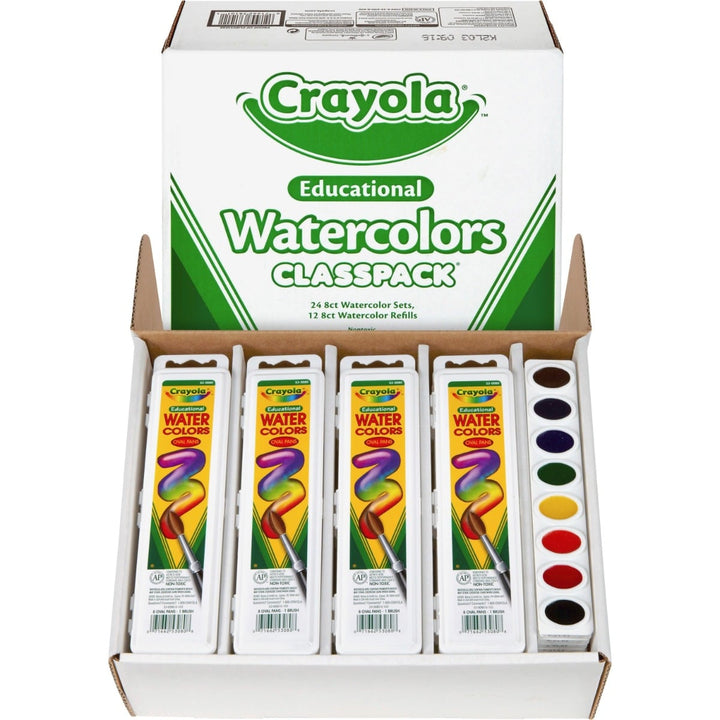 Crayola Educational Watercolors Classpack - 36/Box