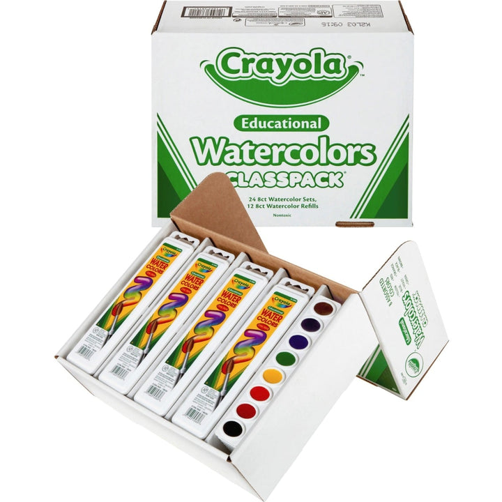 Crayola Educational Watercolors Classpack - 36/Box
