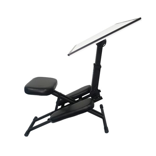 Victor The Edge Desk Ergonomic Adjustable Kneeling Desk - D-1060