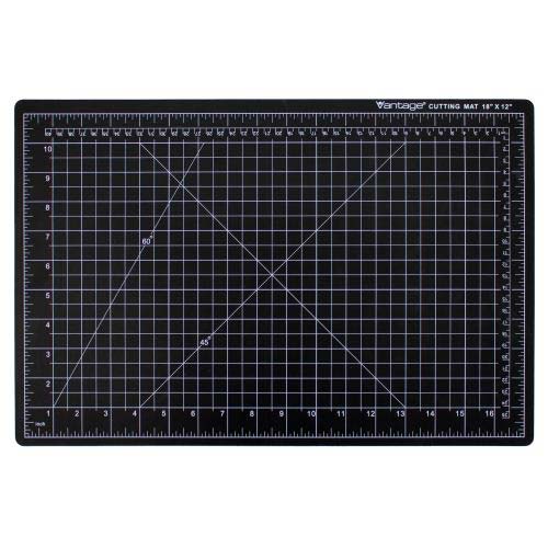 Dahle 12" x 18" Vantage Black Self-Healing Cutting Mat - 10671