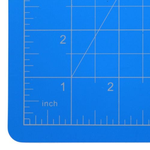 Dahle 12" x 18" Vantage Blue Self-Healing Cutting Mat - 10691