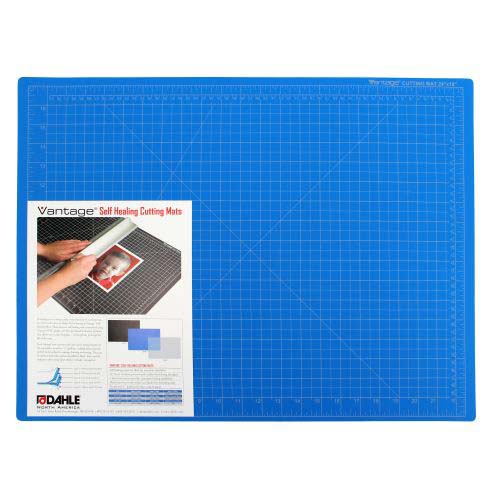 Dahle 18" x 24" Vantage Blue Self-Healing Cutting Mat - 10692